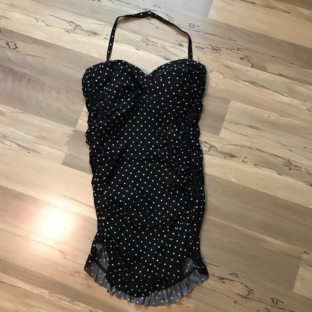 Sz 10 Jantzen one piece, skirted, multi-way straps